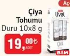 DURU ÇİYA TOHUMU 10X8 G DURU ÇİYA TOHUMU 10X8 G